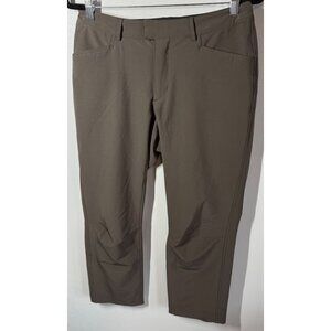 Shimano Womens Transit Path Cycling Pants Medium Gray Water Resistant Reflective